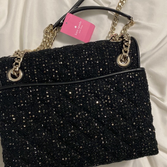 Brand new - Kate spade Natalia sequin tweed purse - Picture 7 of 8